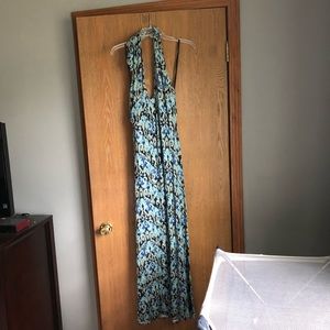 Cabi Maxi Halter Dress